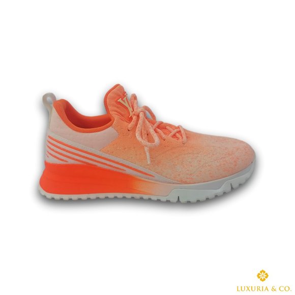 Louis Vuitton Men's Orange V.N.R. Sneaker - Picture 1 of 12